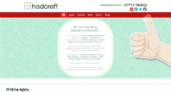 Desktop Screenshot of hadcroft.com
